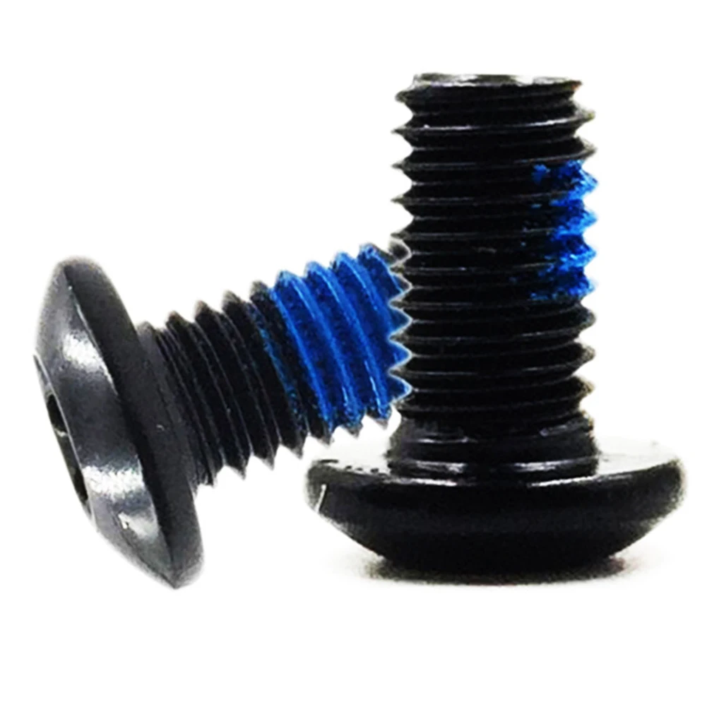 12Pcs MTB Bike Six Nail Disc Screws Bicycle Disc Brake T25 Bolts Screws Black M5 X 10mm With Anti-slip Glue Cycling Parts
12Pcs MTB Bike Six Nail Disc Screws Bicycle Disc Brake T25 Bolts Screws Black M5 X 10mm With Anti-slip Glue Cycling Parts