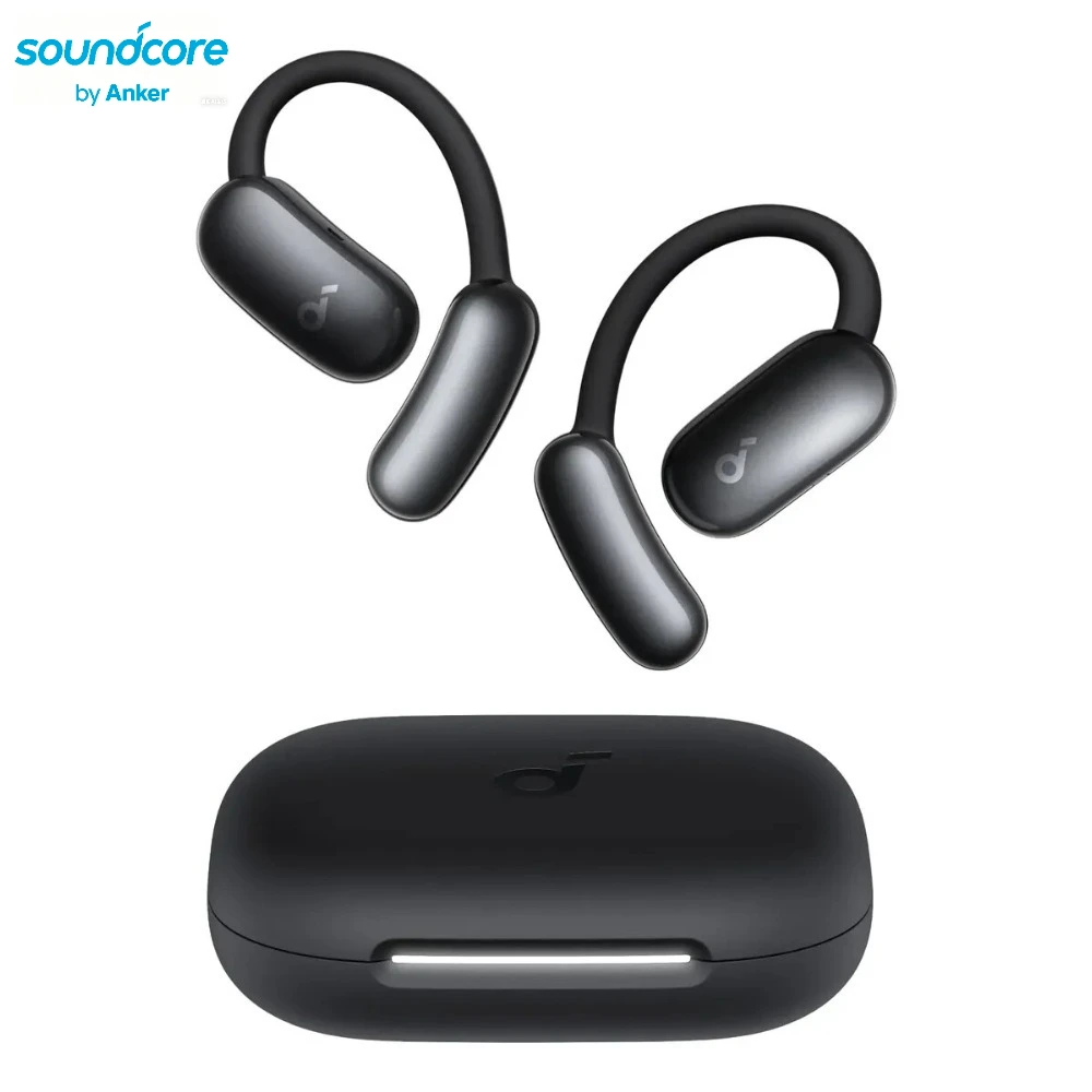 Soundcore by Anker AeroFit 2 Open-Ear Earbuds Adaptive Ear Hooks Waterproof Sports Wireless Bluetooth Earphones
Soundcore by Anker AeroFit 2 Open-Ear Earbuds Adaptive Ear Hooks Waterproof Sports Wireless Bluetooth Earphones