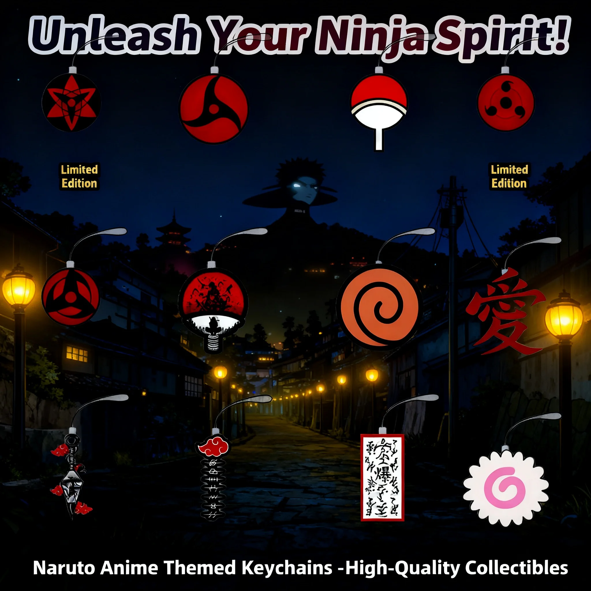 Naruto mobile phone charm cartoon Akatsuki Sharingan ninja shuriken acrylic mini pendant gift for friends
Naruto mobile phone charm cartoon Akatsuki Sharingan ninja shuriken acrylic mini pendant gift for friends