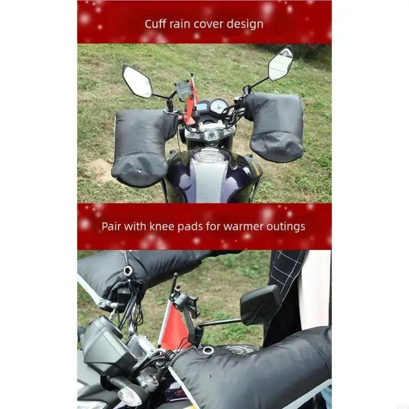 All Weather Motorcycle Hand Protectors Quick Installation Oxford Fabric Design R6FB
All Weather Motorcycle Hand Protectors Quick Installation Oxford Fabric Design R6FB