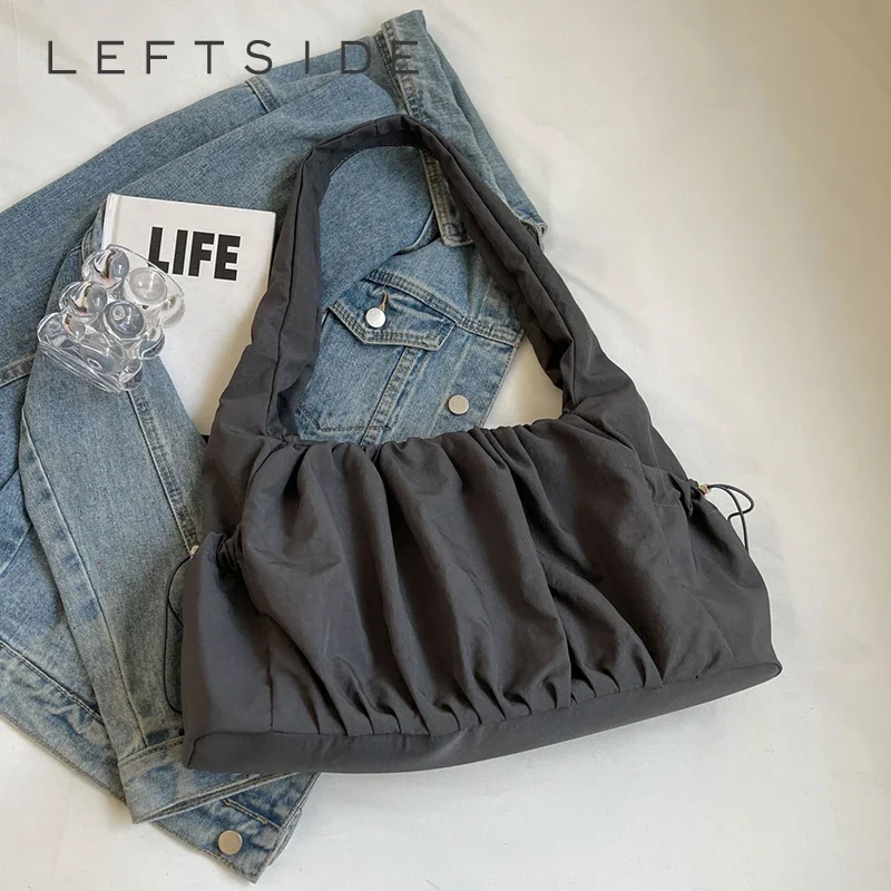 LEFTSIDE Cloth Large Solid Color Shopper Shopping Underarm Bags Lady Shoulder Bag for Women 2024 Trend Crossbody Bag Handbags
LEFTSIDE Cloth Large Solid Color Shopper Shopping Underarm Bags Lady Shoulder Bag for Women 2024 Trend Crossbody Bag Handbags
