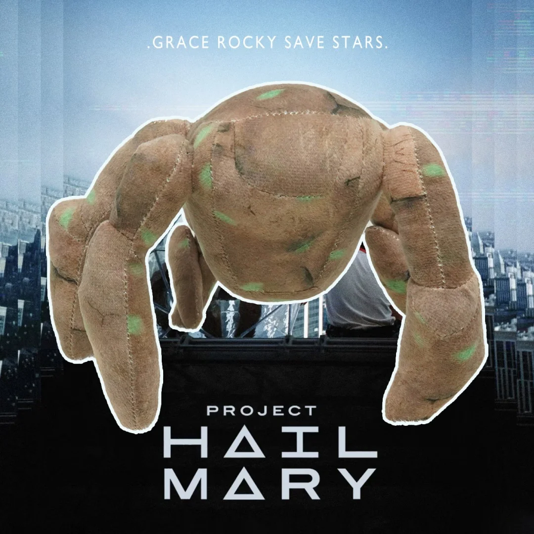 New In Stock Project Hail Mary Rocky Plush Doll Cute Anime Peripherals Toy Movie Related Toys Plushies Kids Fans Birthday Gifts
New In Stock Project Hail Mary Rocky Plush Doll Cute Anime Peripherals Toy Movie Related Toys Plushies Kids Fans Birthday Gifts