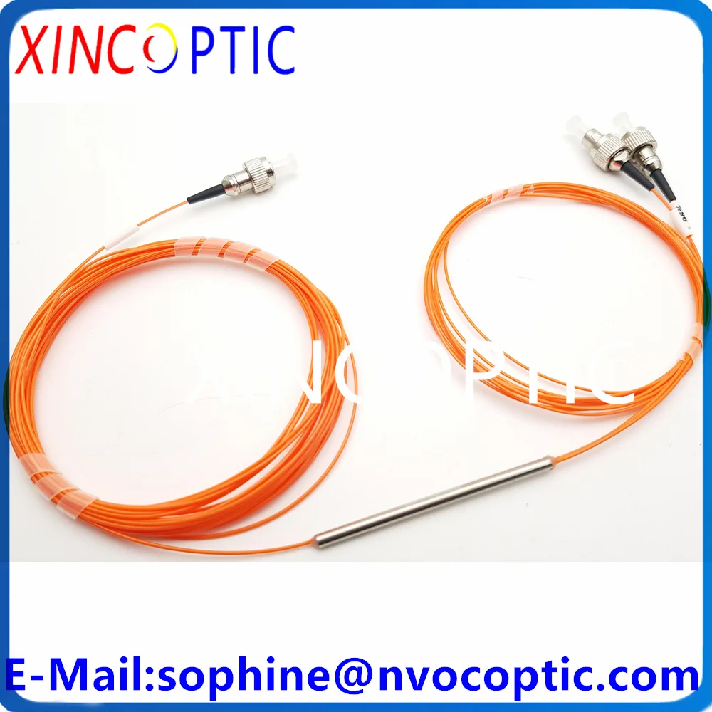 1X2 5/95 0.9mm Steel Tube 62.5/125,FBT Fiber Coupler With 6M input Cable is FC UPC Connector,1M OutPort Cable is FCUPC ConnectoR
1X2 5/95 0.9mm Steel Tube 62.5/125,FBT Fiber Coupler With 6M input Cable is FC UPC Connector,1M OutPort Cable is FCUPC ConnectoR