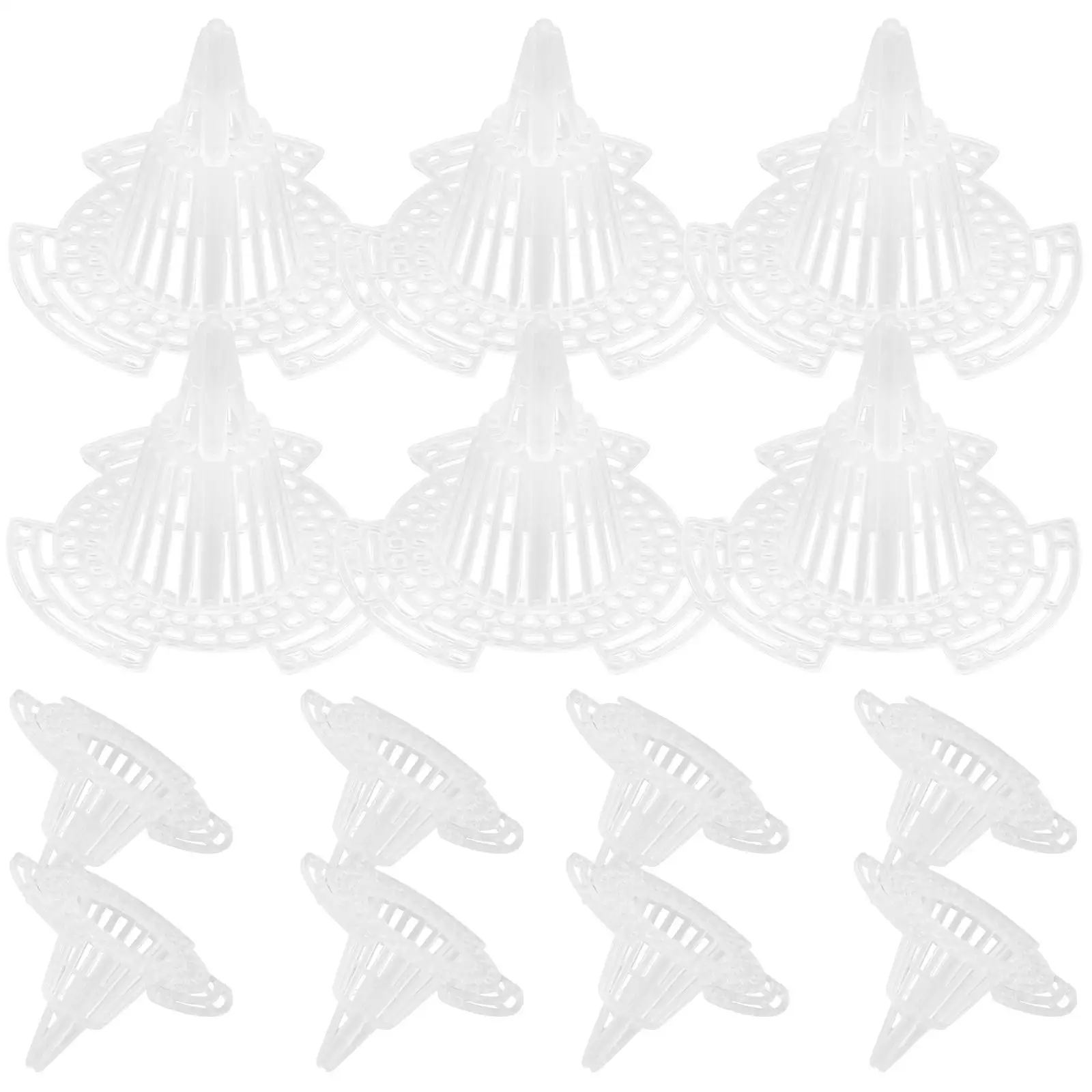 25 Pcs Planter Inserts Cone Flower Pot Mesh Pads Plastic Gaskets Bonsai Mats Drainage Filters Cushions Plant Accessories
25 Pcs Planter Inserts Cone Flower Pot Mesh Pads Plastic Gaskets Bonsai Mats Drainage Filters Cushions Plant Accessories