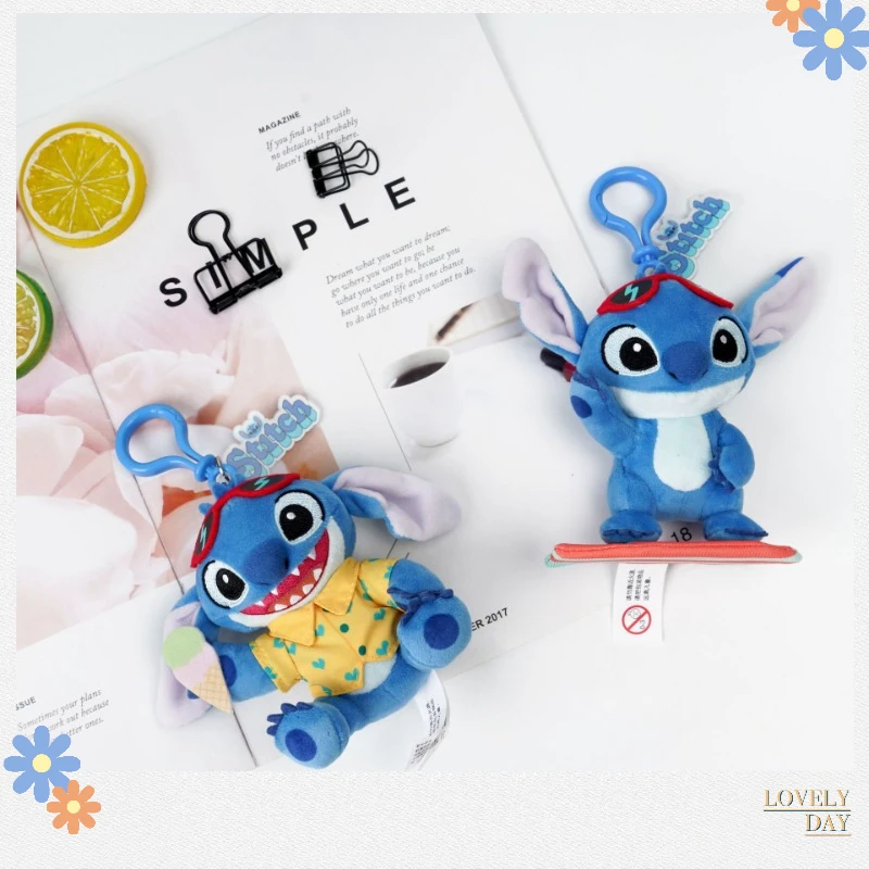 Оригинальные Плюшевые куклы Disney Stitch, 10 см, брелок из летней серии, мягкая игрушка с голубым стежком, подвеска для сумки, подарок для детей на день рождения
Оригинальные Плюшевые куклы Disney Stitch, 10 см, брелок из летней серии, мягкая игрушка с голубым стежком, подвеска для сумки, подарок для детей на день рождения