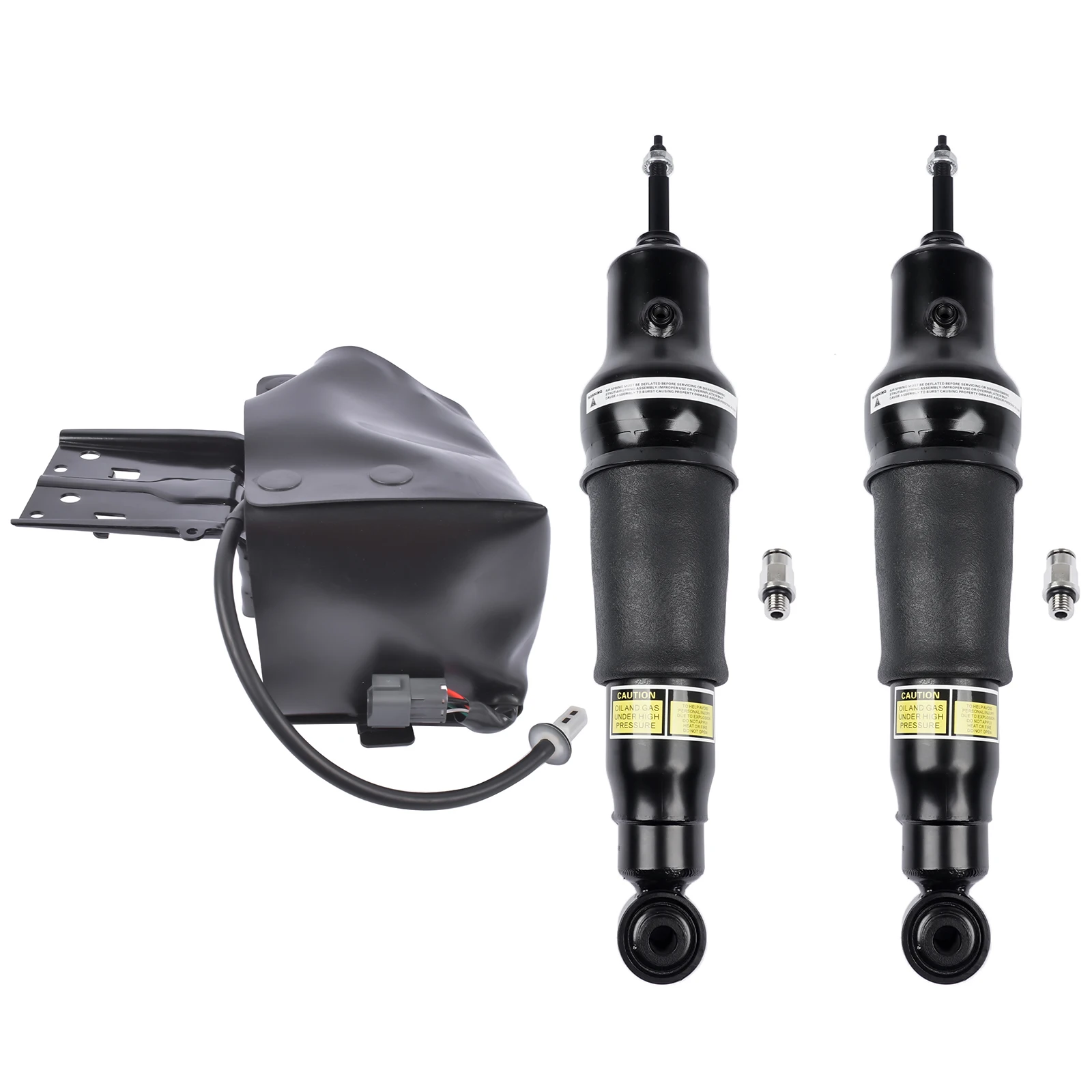 Pair Rear Air Shock Absorbers + Compressor Pump Fits for Nissan Armada 17-20 Infiniti QX56 11-13 QX80 2014-2020 E62101LA8
Pair Rear Air Shock Absorbers + Compressor Pump Fits for Nissan Armada 17-20 Infiniti QX56 11-13 QX80 2014-2020 E62101LA8