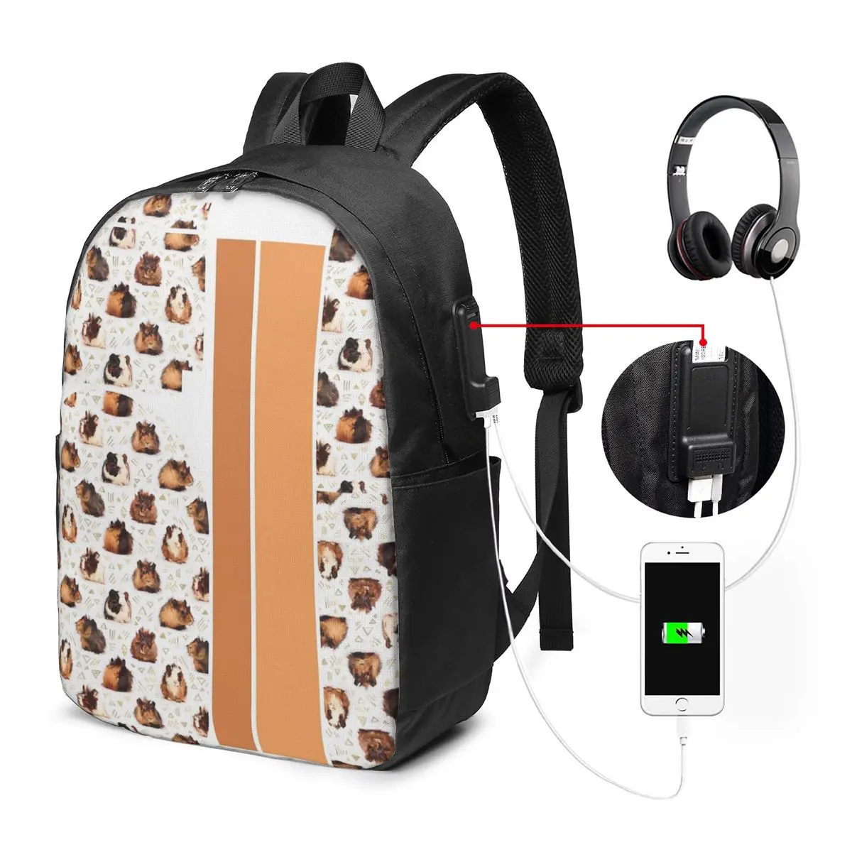 The Essential Guinea Pig Backpack Travel Notebook Bag Computer College Student School Bag Laptop Shoulder Bags for Men Women
The Essential Guinea Pig Backpack Travel Notebook Bag Computer College Student School Bag Laptop Shoulder Bags for Men Women