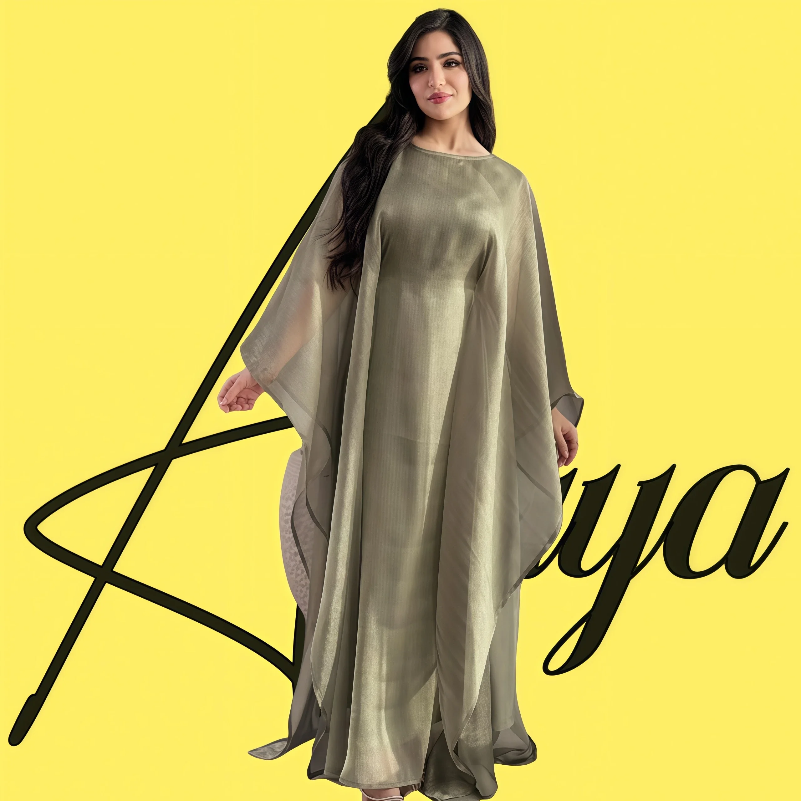 2025 Spring New Women's Dresses Fashion Party Gowns Abaya Green Bat Sleeve Round Neck Designs
2025 Spring New Women's Dresses Fashion Party Gowns Abaya Green Bat Sleeve Round Neck Designs