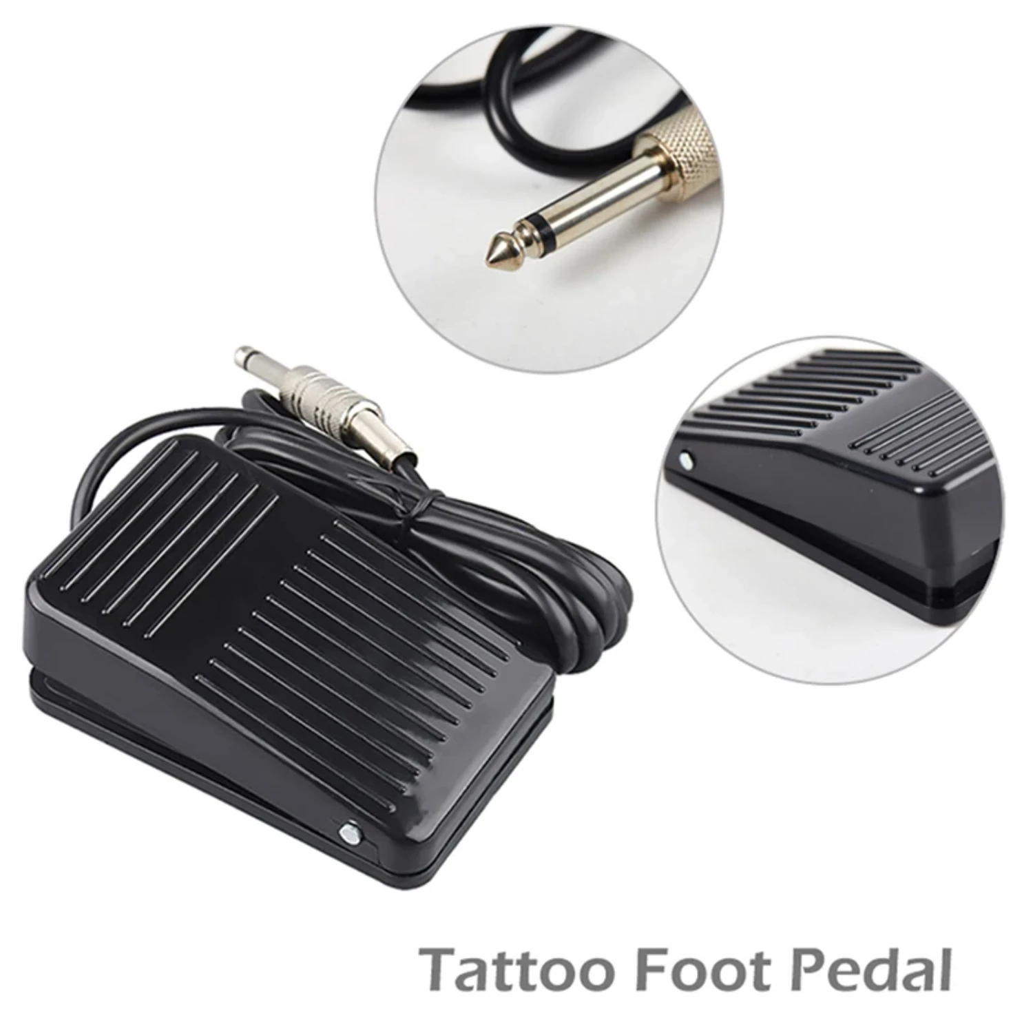 1pc Tattoo Foot Pedal Switch Control With Clip Cord Machine Power Supply, Supplies, Kits
1pc Tattoo Foot Pedal Switch Control With Clip Cord Machine Power Supply, Supplies, Kits