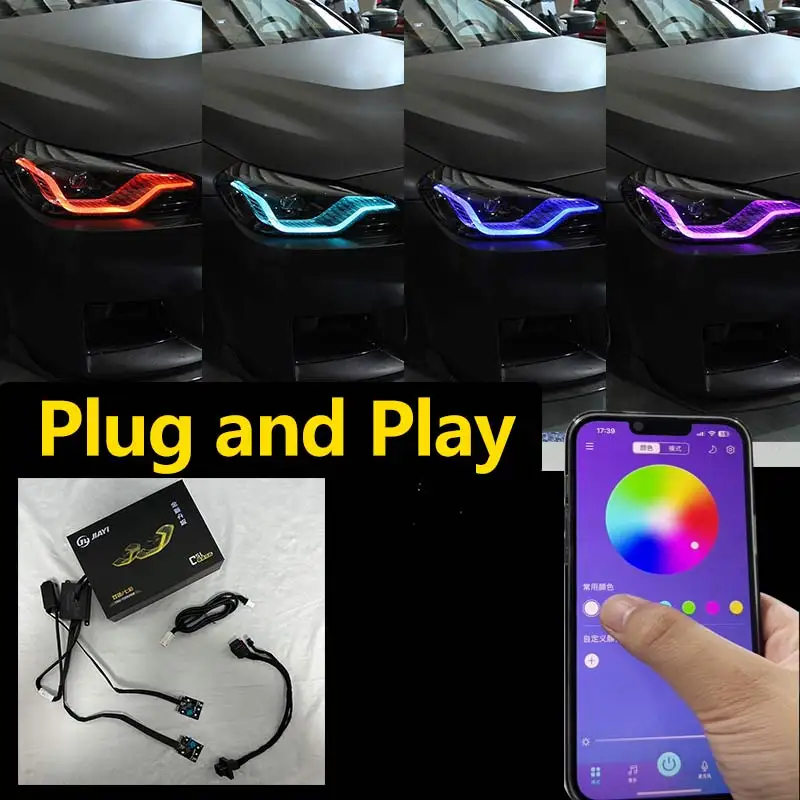 For BMW 2 Series G42 M2 G87 M235i M240 CSL Style RGB Yellow DRL Purple Red LED Plate Angel Eye Blue
For BMW 2 Series G42 M2 G87 M235i M240 CSL Style RGB Yellow DRL Purple Red LED Plate Angel Eye Blue