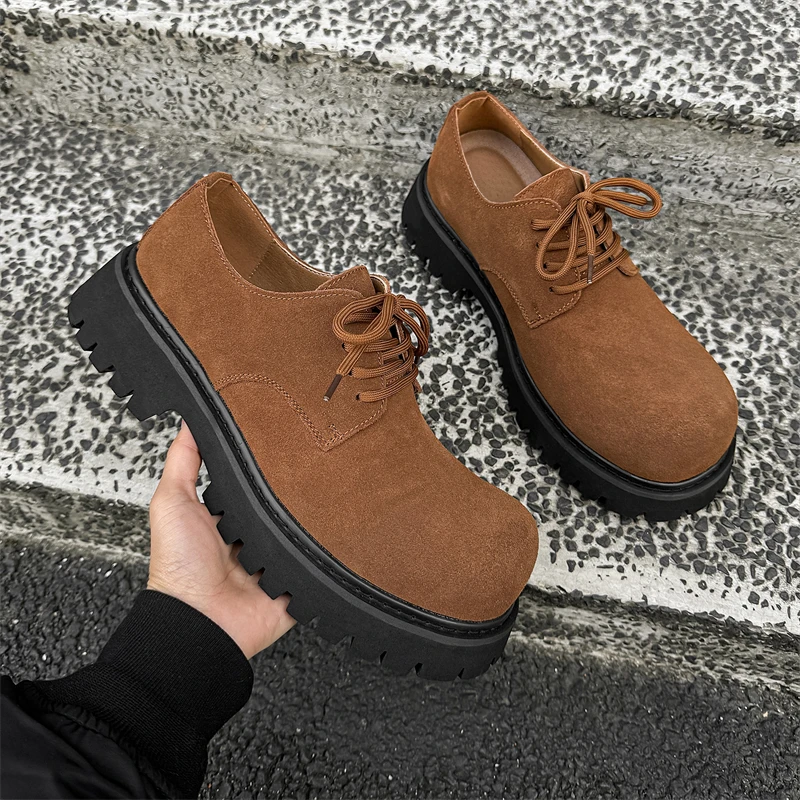 Trendy Thick soled Men's Shoes Classic minimalist and luxurious styles Fashion and Leisure Party Daily office work Young shoes
Trendy Thick soled Men's Shoes Classic minimalist and luxurious styles Fashion and Leisure Party Daily office work Young shoes