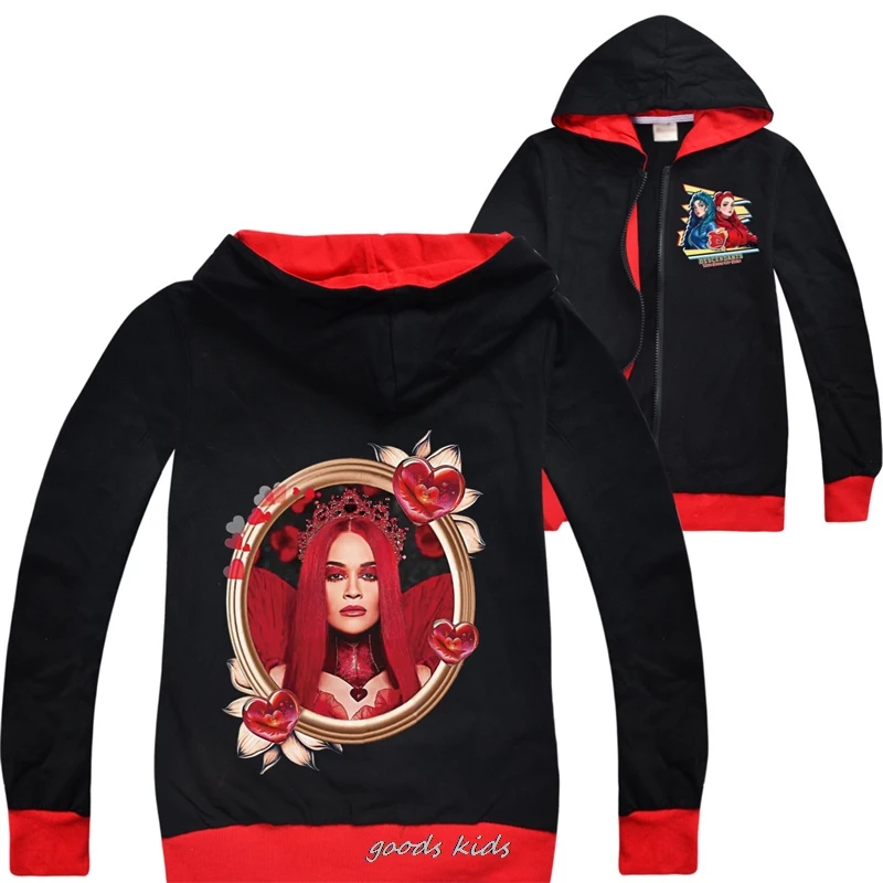 1-16 Years Old Descendants 4 Princess Girls' Hoodie Spring Autumn Children Cotton Zipper Cardigan Casual Outdoor With Kids Top
1-16 Years Old Descendants 4 Princess Girls' Hoodie Spring Autumn Children Cotton Zipper Cardigan Casual Outdoor With Kids Top