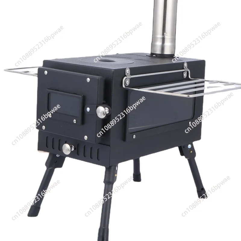 Portable windproof outdoor pellet fire wood heater with burner stove bin for camping tent
Portable windproof outdoor pellet fire wood heater with burner stove bin for camping tent