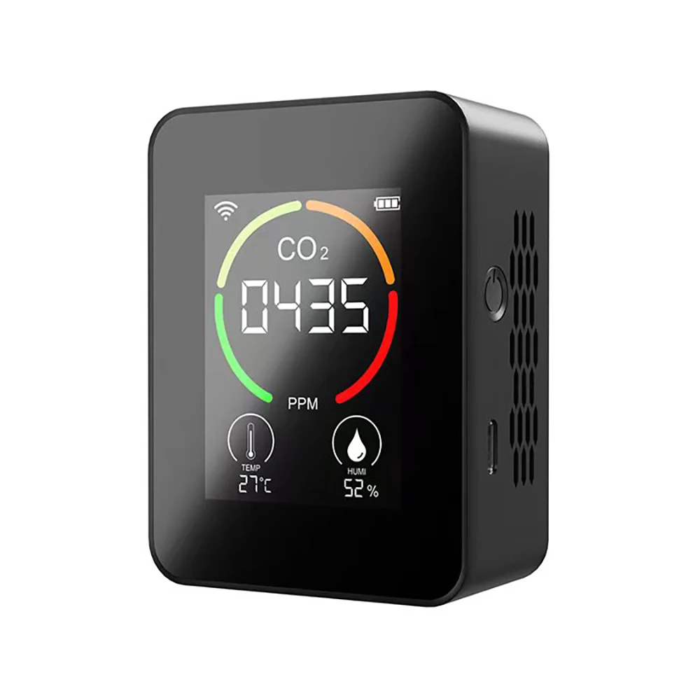 Port le Sensor Meter 3 in 1 Automatic Air Quality Co2 Dioxide Sensor Meter Co2 Detector