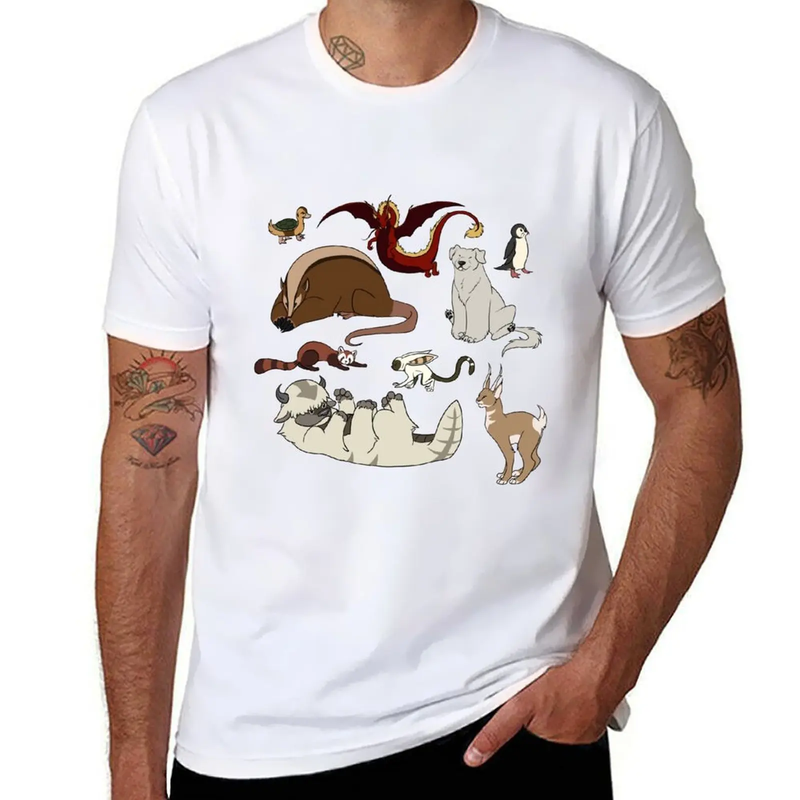 Футболка Animal Guide, мужская роскошная мужская футболка, футболка 
Футболка Animal Guide, мужская роскошная мужская футболка, футболка