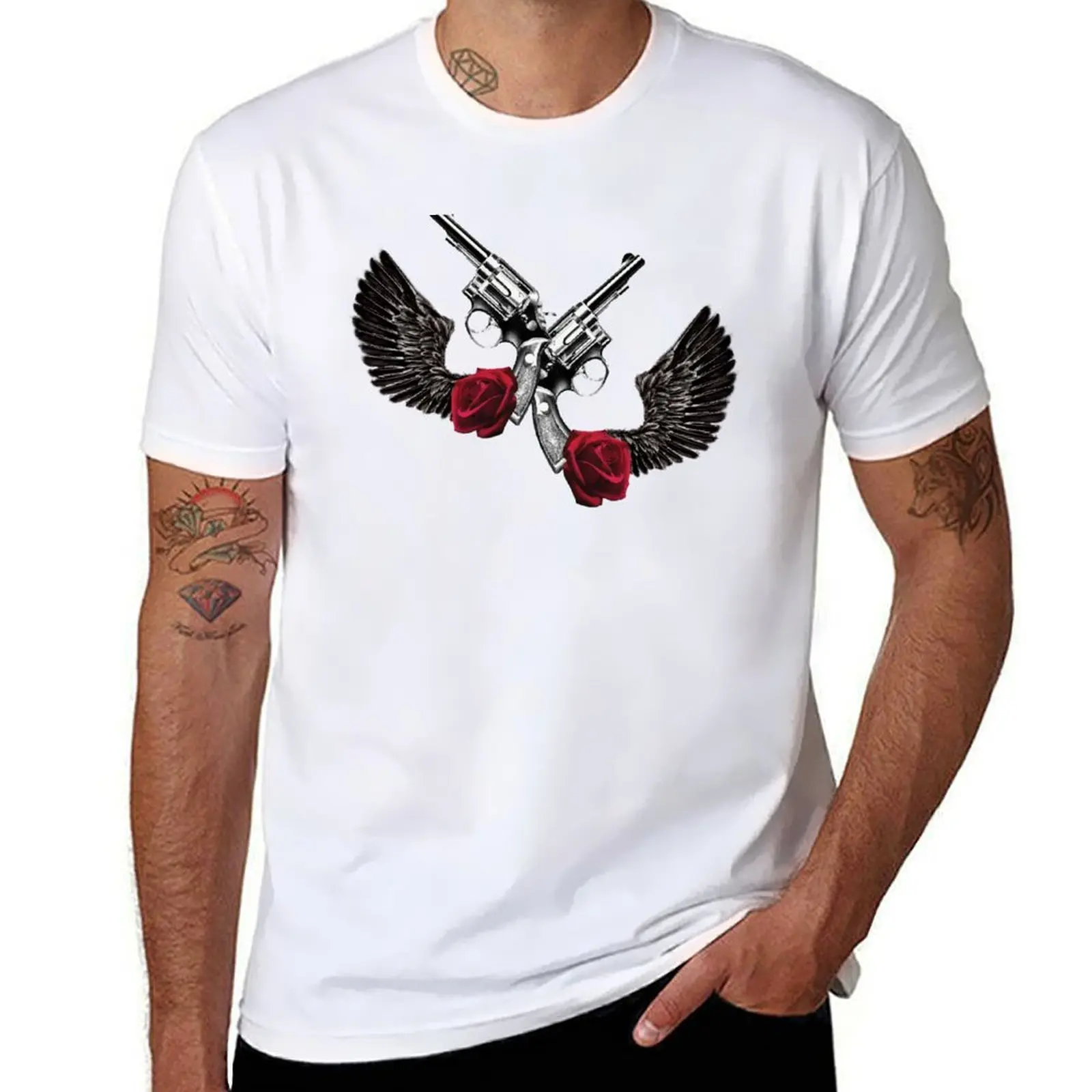 Gun 'N Roses T-Shirt t shirt personalised man t shirts cotton T-Shirt 
Gun 'N Roses T-Shirt t shirt personalised man t shirts cotton T-Shirt