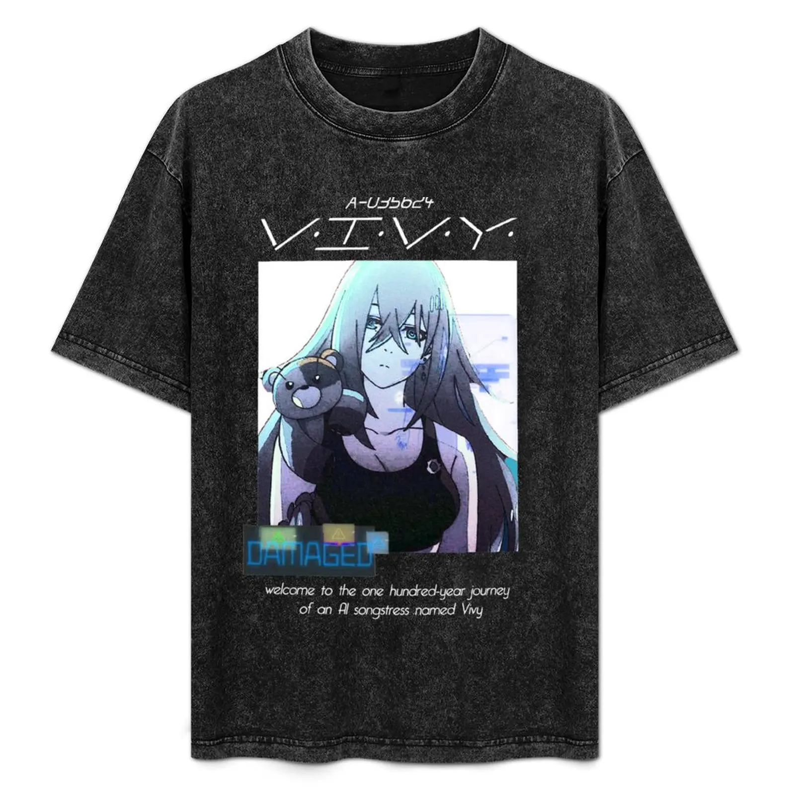 Vivy: Fluorite Eyes Song ''DAMAGED'' V1 Anime Manga T-Shirt Festive Simple T-Shirt
Vivy: Fluorite Eyes Song ''DAMAGED'' V1 Anime Manga T-Shirt Festive Simple T-Shirt