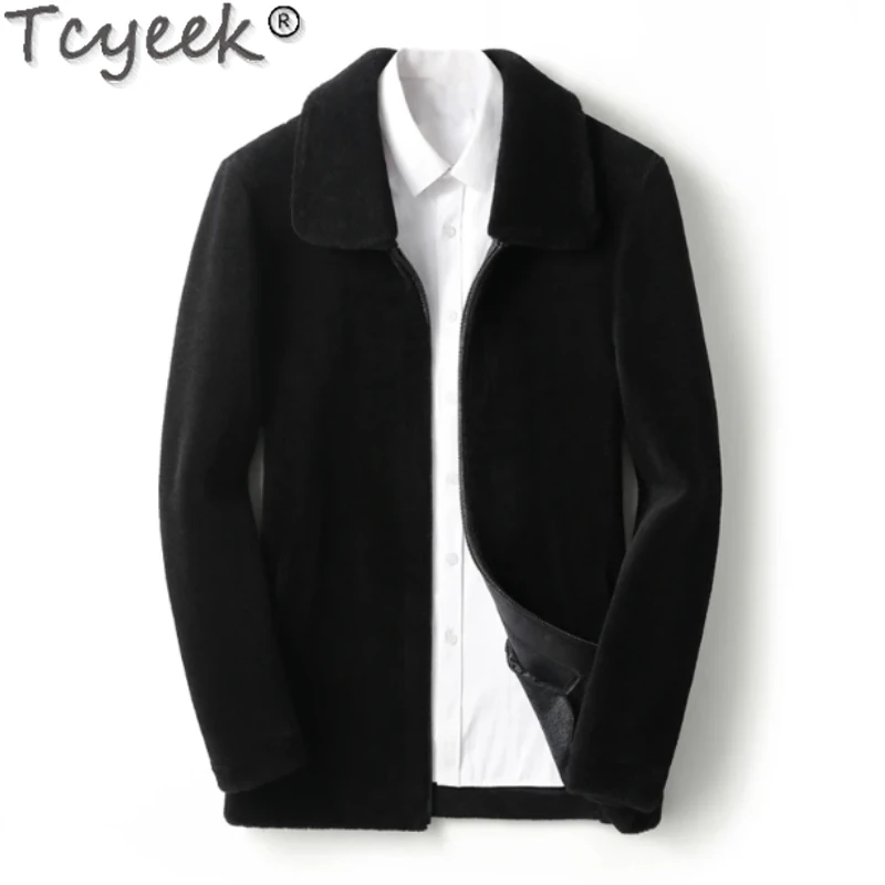 Tcyeek пальто из 100% шерсти, мужские деловые повседневные куртки из овечьей овчины, мужская зимняя одежда, меховая парка, облегающая Chaquetas Hombre 2024
Tcyeek пальто из 100% шерсти, мужские деловые повседневные куртки из овечьей овчины, мужская зимняя одежда, меховая парка, облегающая Chaquetas Hombre 2024