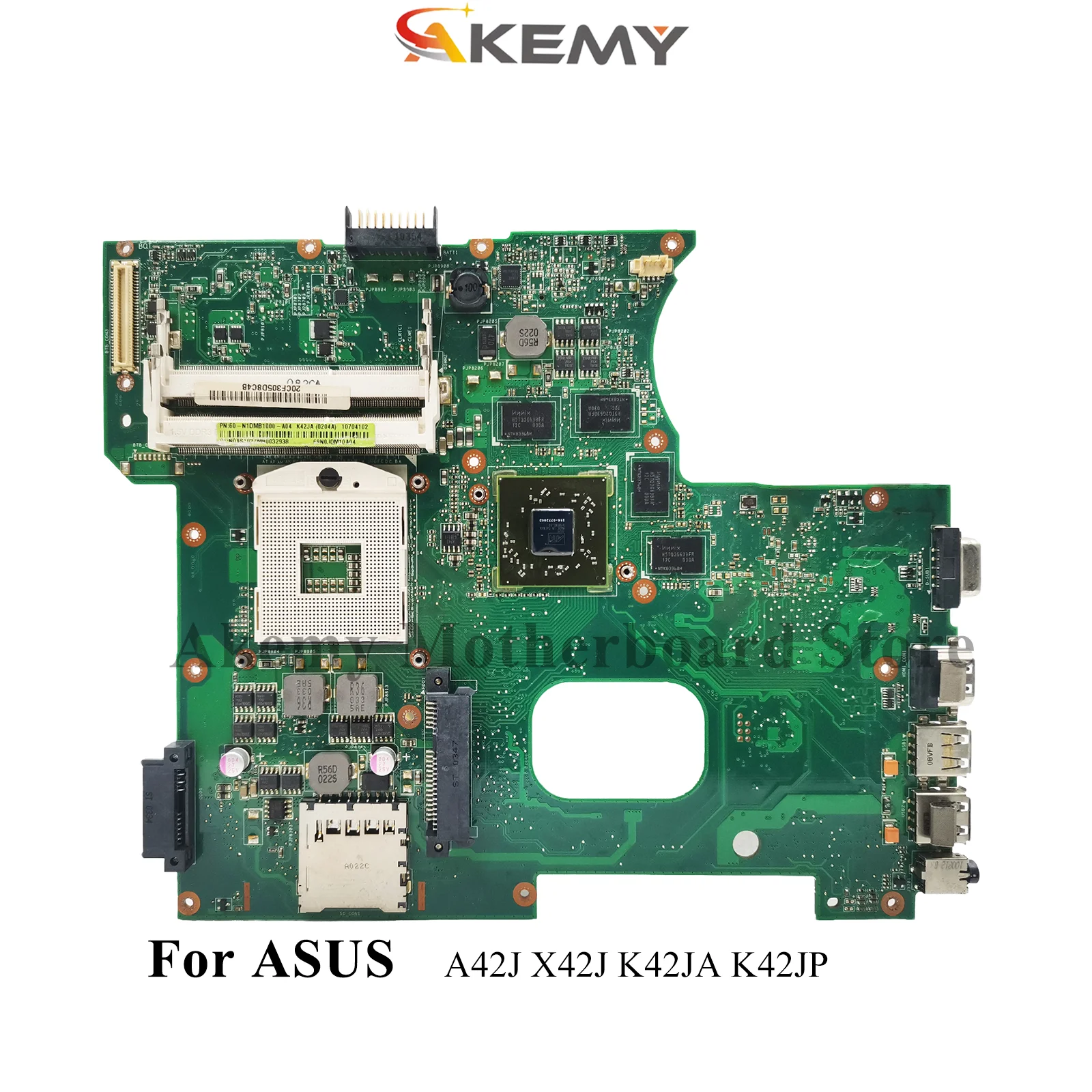 K42JA Laptop Motherboard For ASUS A42J K42JZ K42JY K42JP K42JA K42JZ K42JC K42JR K42J X42J K42JE Mainboard 100% tests fast ship
K42JA Laptop Motherboard For ASUS A42J K42JZ K42JY K42JP K42JA K42JZ K42JC K42JR K42J X42J K42JE Mainboard 100% tests fast ship