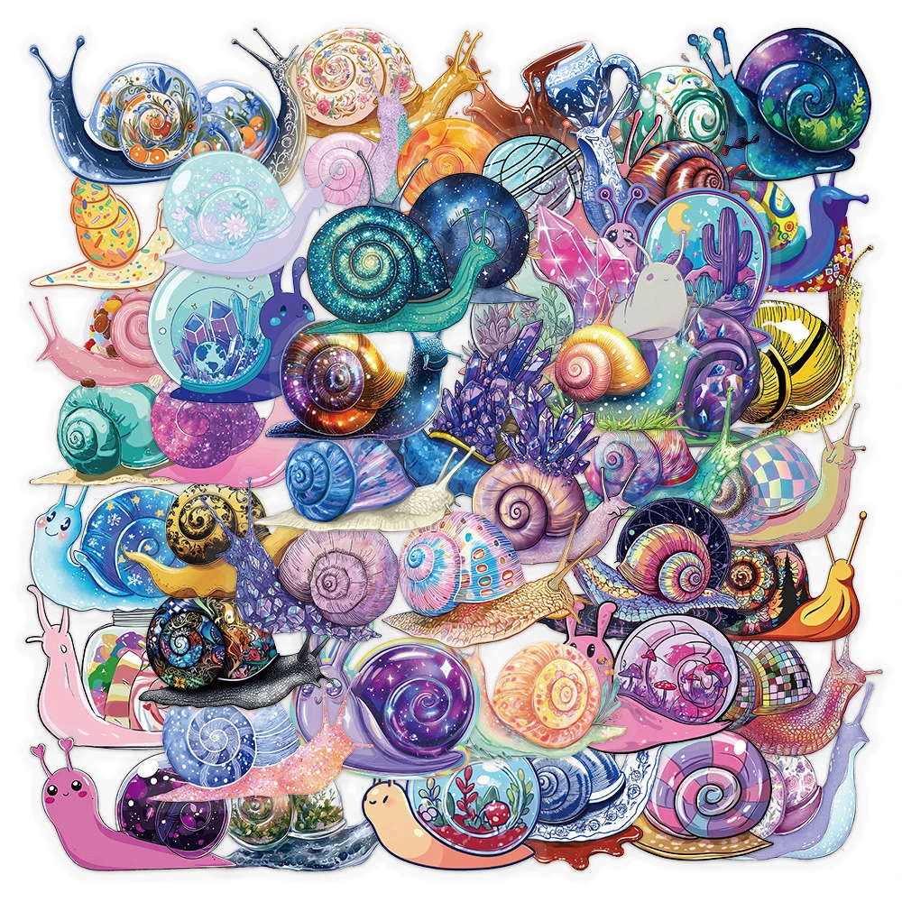 10/30/50pcs Transparent Cute Colorful Snail Stickers Kawaii Cartoon Animal Decals Stationery Notebook Phone Sticker Decoration
10/30/50pcs Transparent Cute Colorful Snail Stickers Kawaii Cartoon Animal Decals Stationery Notebook Phone Sticker Decoration