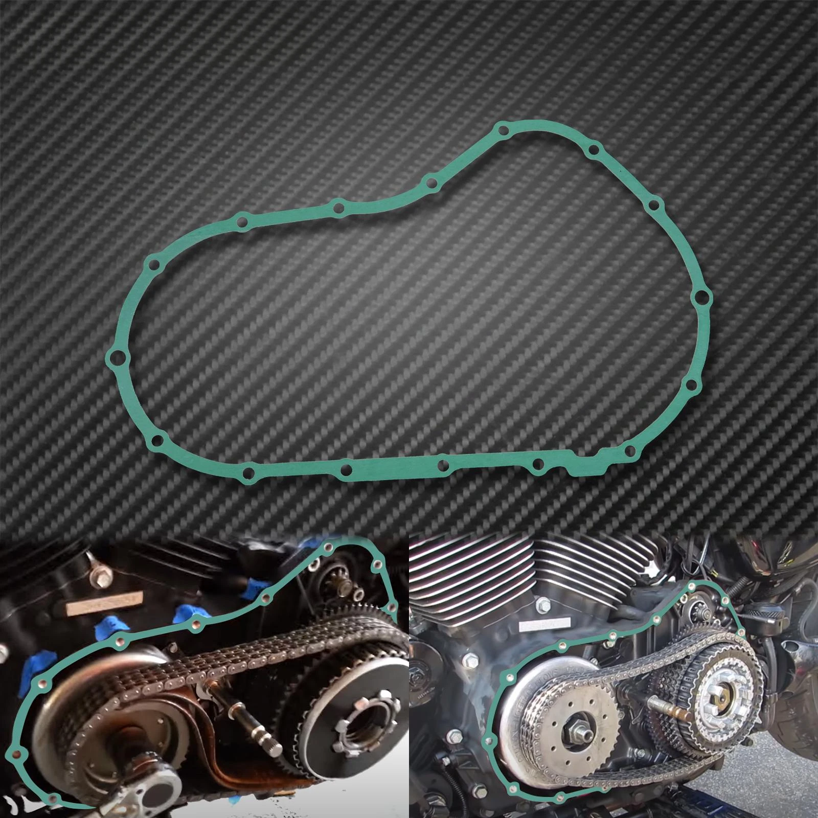 For Harley Sportster Forty Eight XL1200X Iron 883 XL883N Seventy Two 04-21 1 Piece Motorcycle Engine Primary Cover Gasket
For Harley Sportster Forty Eight XL1200X Iron 883 XL883N Seventy Two 04-21 1 Piece Motorcycle Engine Primary Cover Gasket