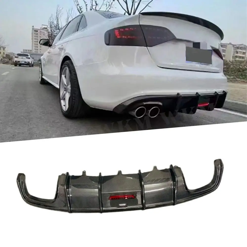 Carbon Fiber Rear Bumper Diffuser Lip for Audi A4 B8 Sline S4 2009-2012 non standard Car Body Kit Rear Lip Diffuser
Carbon Fiber Rear Bumper Diffuser Lip for Audi A4 B8 Sline S4 2009-2012 non standard Car Body Kit Rear Lip Diffuser