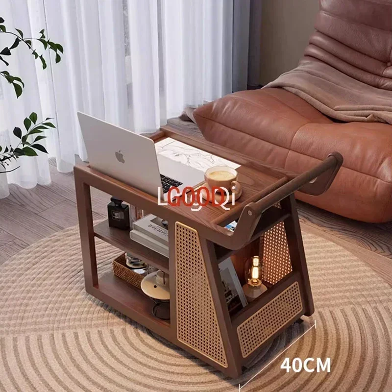 Solid Mobile Wood Trolleys Snack Spice Tea Living Room Japanese Coffee Tables Office
Solid Mobile Wood Trolleys Snack Spice Tea Living Room Japanese Coffee Tables Office