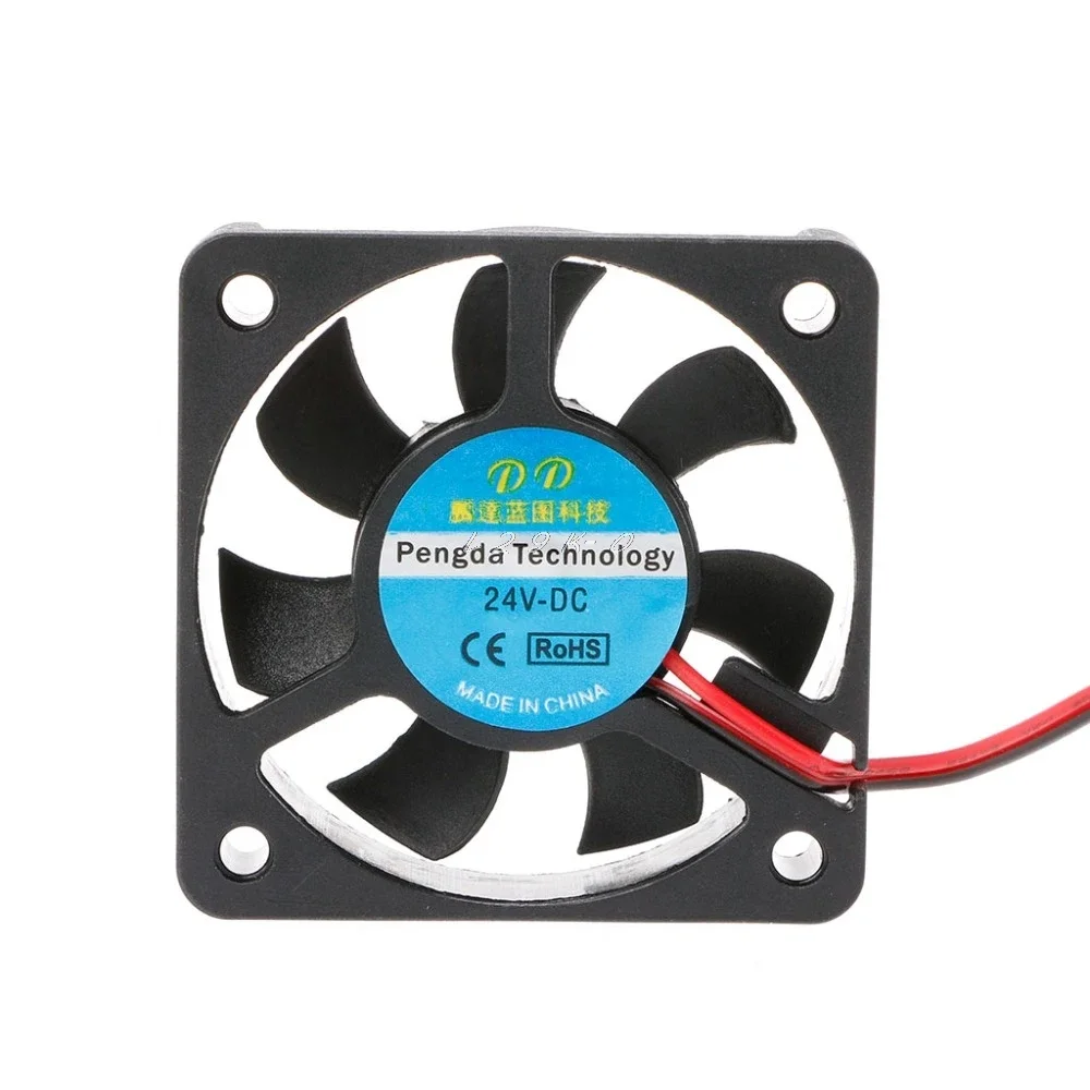 1pc 24V 2PIN MINI безмолвное охлаждение с 7-летним охлаждением вентиляционного вентилятора 5010 Черный 50 ммхс 50 ммс10 мм
1pc 24V 2PIN MINI безмолвное охлаждение с 7-летним охлаждением вентиляционного вентилятора 5010 Черный 50 ммхс 50 ммс10 мм