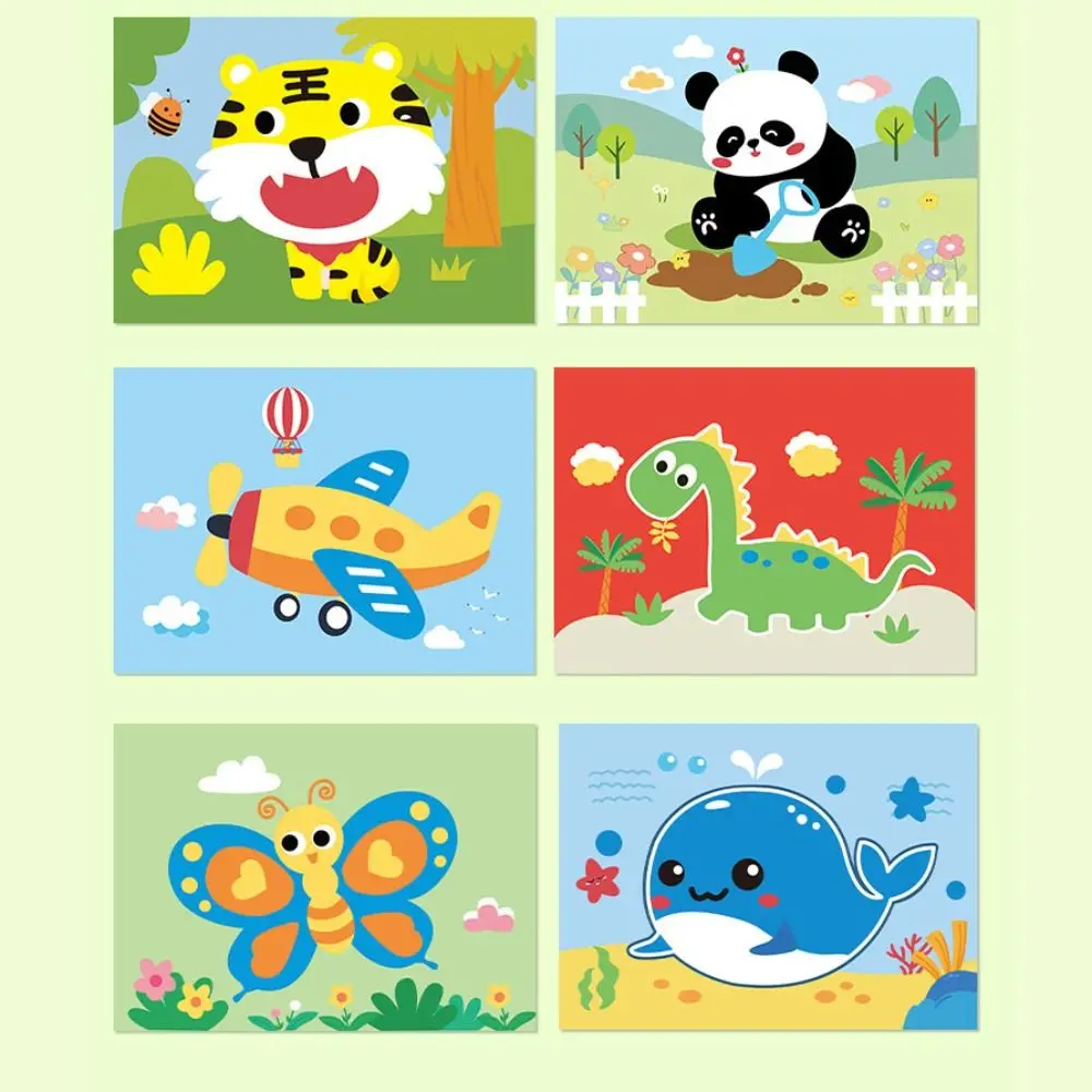Paper 3D Stereoscopic Sticker Books Handmade Montessori DIY Paste Material Kit Educational Toys Cartoon Animals Sticker Book
Paper 3D Stereoscopic Sticker Books Handmade Montessori DIY Paste Material Kit Educational Toys Cartoon Animals Sticker Book