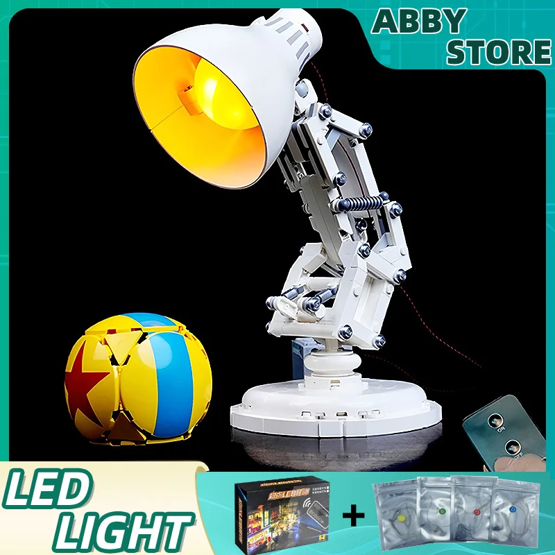 DIY RC LED Light Kit For LEGO 21357 Pixar Little Desk Lamp (Only LED Light,Without Blocks Model)
DIY RC LED Light Kit For LEGO 21357 Pixar Little Desk Lamp (Only LED Light,Without Blocks Model)