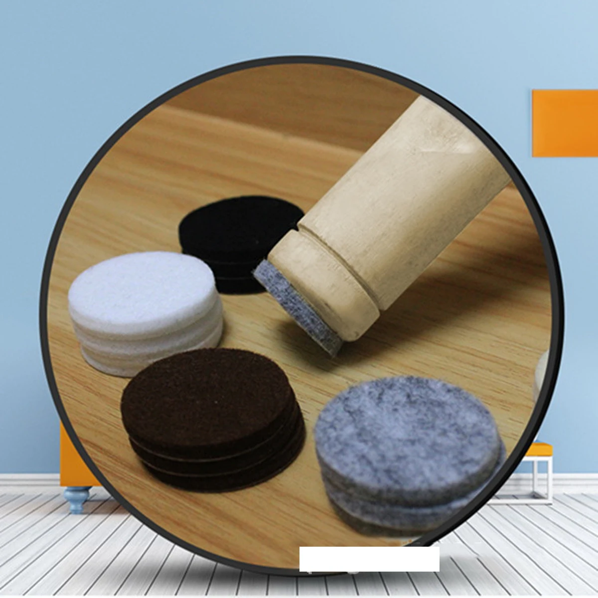 200 Pcs Heavy Duty Felt Pads for Furniture Chairs High Temp Resistance Round Floor Protector Hard Surfaces Scratch Proof
200 Pcs Heavy Duty Felt Pads for Furniture Chairs High Temp Resistance Round Floor Protector Hard Surfaces Scratch Proof