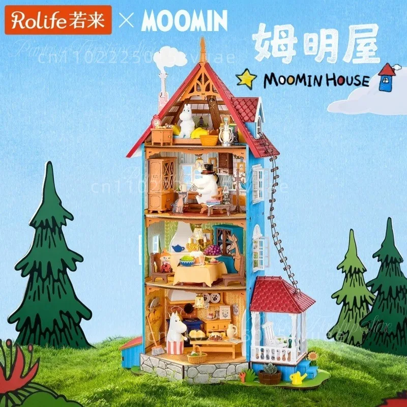 Rolife Diy Moomin House Building Blocks Cartoons Handmade Assembly Collection Toys Home Models Desktop Decoration Holiday Gift
Rolife Diy Moomin House Building Blocks Cartoons Handmade Assembly Collection Toys Home Models Desktop Decoration Holiday Gift