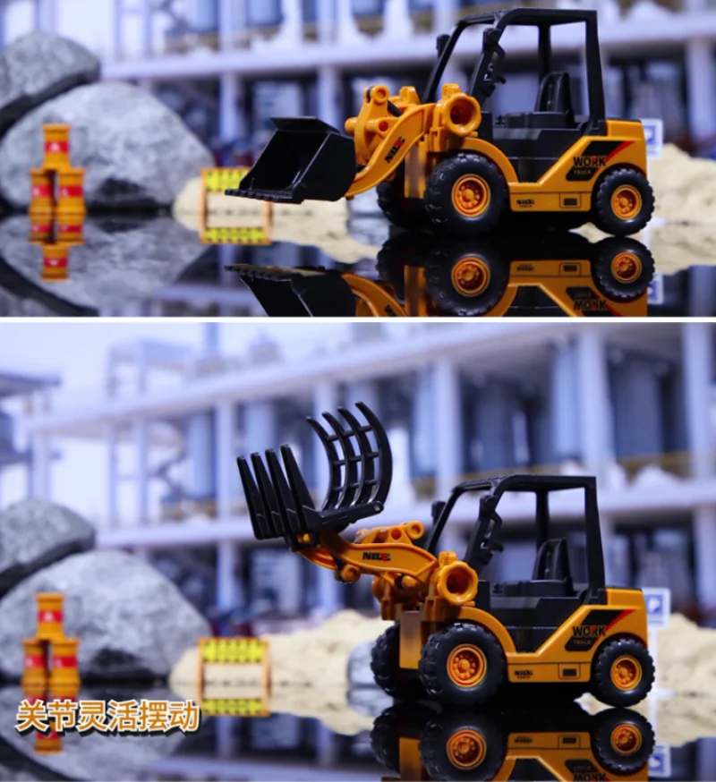 Alloy Diecast Excavator Engineering Construction Model Bulldozer Metal Truck for Boys Birthday Gift Toy Cars B194
Alloy Diecast Excavator Engineering Construction Model Bulldozer Metal Truck for Boys Birthday Gift Toy Cars B194