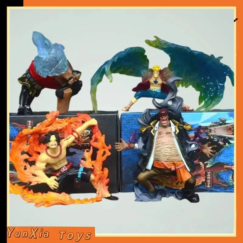 One Piece 4 Pcs Anime Figure Set Ace Blackbeard Marco Devil Fruit Power Special Move PVC 10cm Collectible Statue For Anime Fans
One Piece 4 Pcs Anime Figure Set Ace Blackbeard Marco Devil Fruit Power Special Move PVC 10cm Collectible Statue For Anime Fans