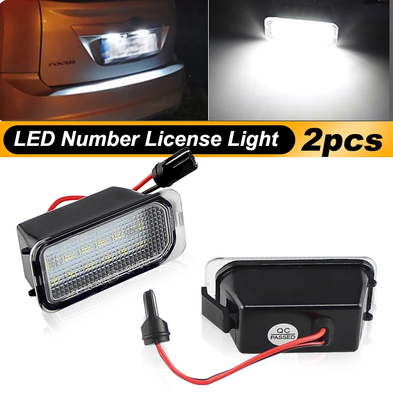 2Pcs Canbus LED Rear License Plate Lights For Jaguar XF X250 XJ X351 Lincoln MKC Ford Ranger Mondeo 4 5 Kuga OEM#7S7113550AB
2Pcs Canbus LED Rear License Plate Lights For Jaguar XF X250 XJ X351 Lincoln MKC Ford Ranger Mondeo 4 5 Kuga OEM#7S7113550AB