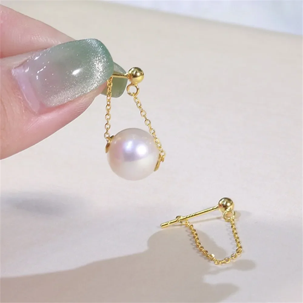 S925 Sterling Silver Pearl Earring Settings DIY Jewelry Making Supplies Blank Earring Posts for Handcrafted Accessories No Pearl
S925 Sterling Silver Pearl Earring Settings DIY Jewelry Making Supplies Blank Earring Posts for Handcrafted Accessories No Pearl