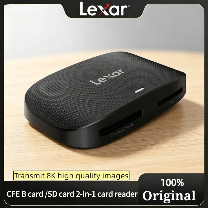 100% Original Lexar USB 3.2 Professional CFexpress Type B / SD Card Reader Gen 2 High Speed Memory Card RW520
100% Original Lexar USB 3.2 Professional CFexpress Type B / SD Card Reader Gen 2 High Speed Memory Card RW520
