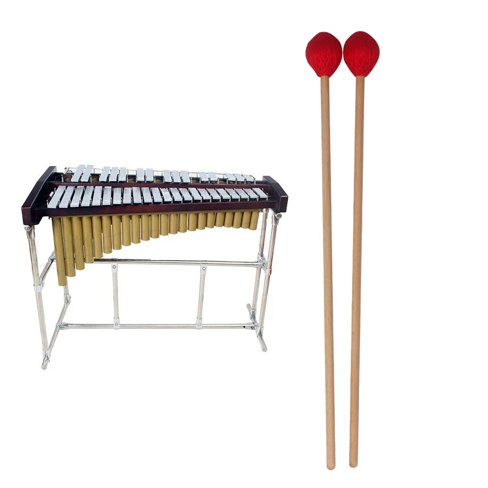 Marimba Hammer Mallets Percussion Red Firth Drumsticks Musical Tools Wooden Sturdy Maple Pole
Marimba Hammer Mallets Percussion Red Firth Drumsticks Musical Tools Wooden Sturdy Maple Pole
