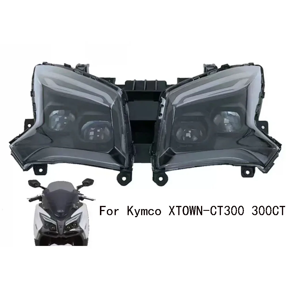 Новая светодиодная фара для мотоцикла Kymco XTOWN-CT300 300CT CT 300, передние фары в сборе, оригинальные аксессуары
Новая светодиодная фара для мотоцикла Kymco XTOWN-CT300 300CT CT 300, передние фары в сборе, оригинальные аксессуары