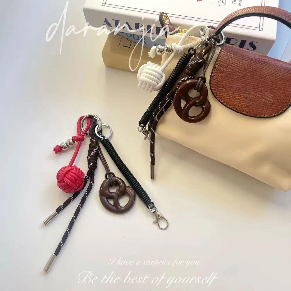 Cute Braided Ball Bag Pendant Woven Rope Alkaline Water Bread Phone Key Ring DIY Hanging Ornaments
Cute Braided Ball Bag Pendant Woven Rope Alkaline Water Bread Phone Key Ring DIY Hanging Ornaments