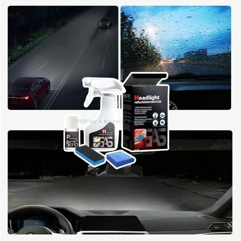 L5BC Car Headlight Restoration Polishing Headlamp Repair Liquid Car Light Polisher
L5BC Car Headlight Restoration Polishing Headlamp Repair Liquid Car Light Polisher
