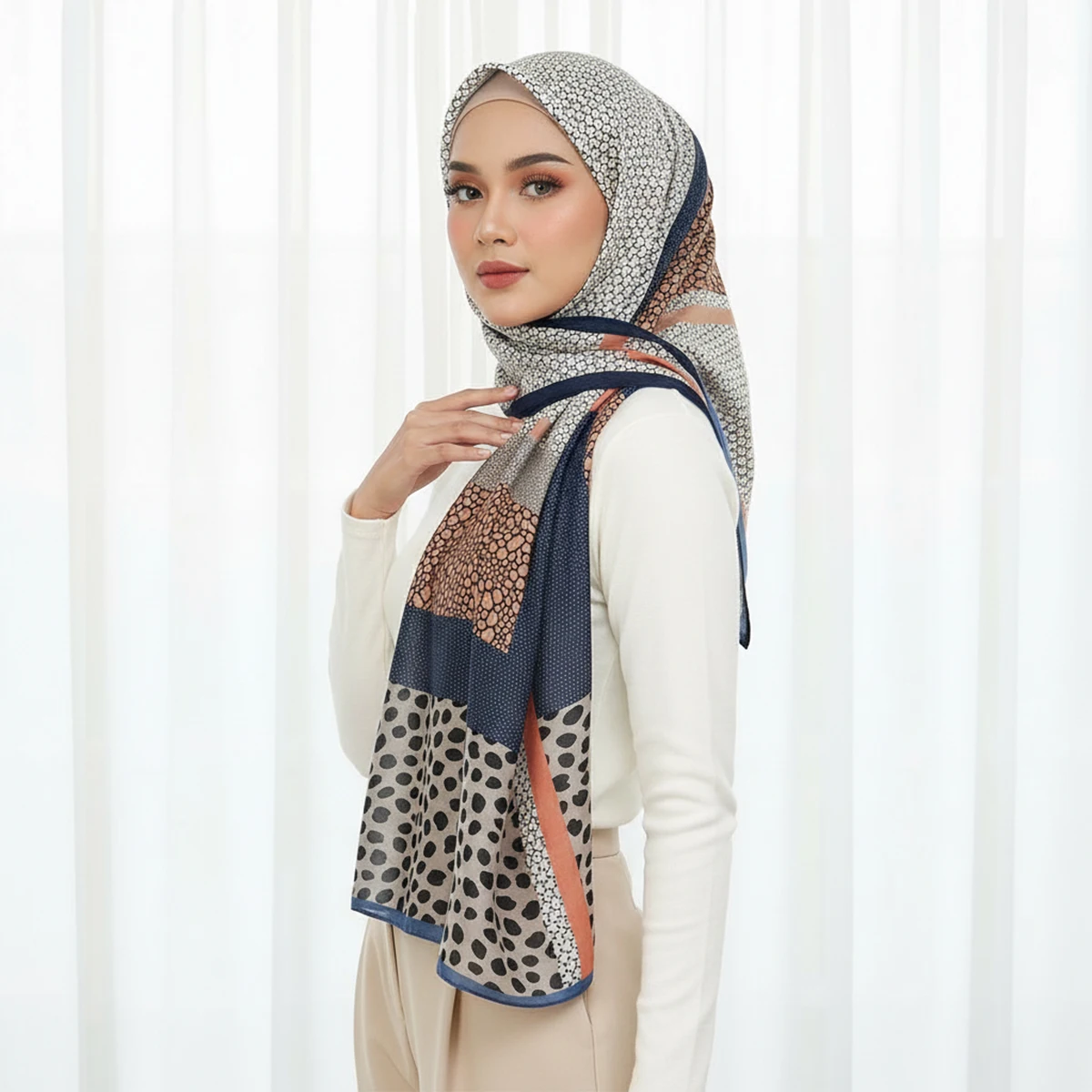 Leopard Print Hijab Scarf for Muslim Women Cotton Linen Headscarf Shawl Wrap Elegant Malaysia Head Wraps Turban Foulard 180*70cm
Leopard Print Hijab Scarf for Muslim Women Cotton Linen Headscarf Shawl Wrap Elegant Malaysia Head Wraps Turban Foulard 180*70cm