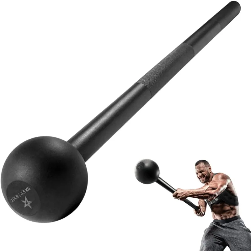 Yes4All Steel Mace Bell for Strength Training - Support Full Body, Muscles, Shoulder, Grips & Forearms Workouts to Rehabilitatio
Yes4All Steel Mace Bell for Strength Training - Support Full Body, Muscles, Shoulder, Grips & Forearms Workouts to Rehabilitatio