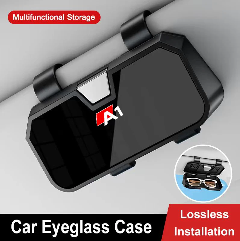 Car Sun Visor Glasses Case Eyewear Storage Holder Accessories For Audi A3 A4 B5 B6 A3 8P 8V 8L A5 A6 C6 C5 A1 A7 A8 Q2 Q3 TT RS3
Car Sun Visor Glasses Case Eyewear Storage Holder Accessories For Audi A3 A4 B5 B6 A3 8P 8V 8L A5 A6 C6 C5 A1 A7 A8 Q2 Q3 TT RS3