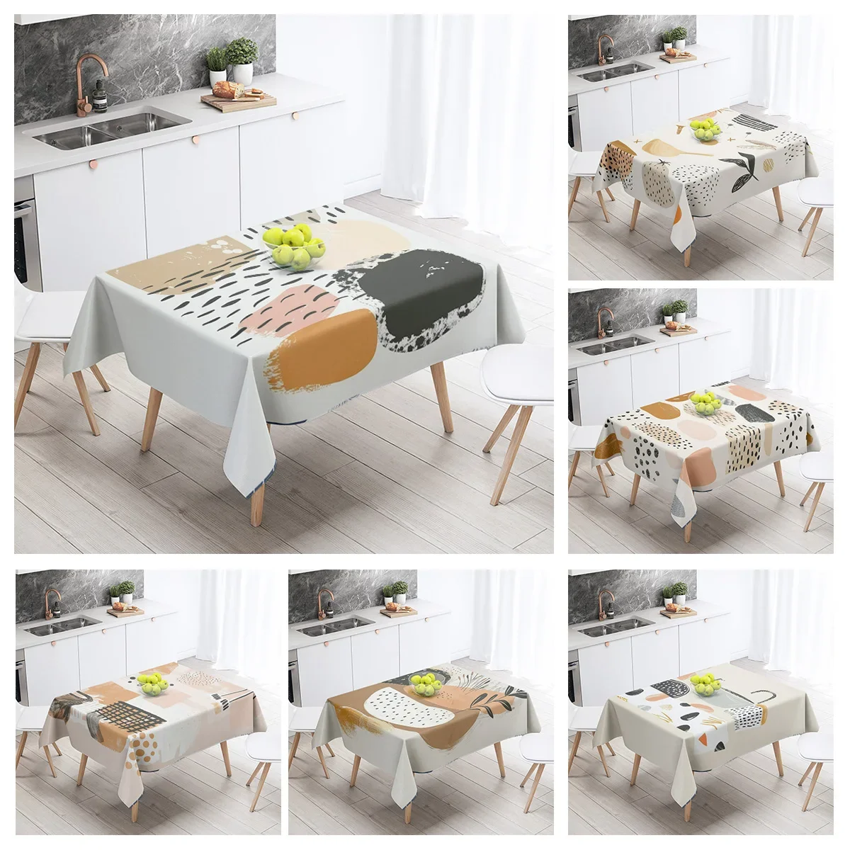Morandi Ins Style Tablecloth Abstract Art Design 2025 New Geometric Pattern Decorative Tablecloth for Coffee Shop
Morandi Ins Style Tablecloth Abstract Art Design 2025 New Geometric Pattern Decorative Tablecloth for Coffee Shop