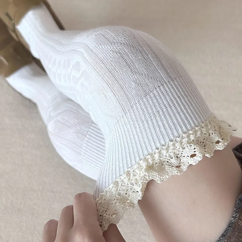 Lolita Lace Up Long Knee Socks for Women Over Knee Thigh High Stockings Spring Autumn Fashion Girls Warm Sexy Cotton JK Tights
Lolita Lace Up Long Knee Socks for Women Over Knee Thigh High Stockings Spring Autumn Fashion Girls Warm Sexy Cotton JK Tights
