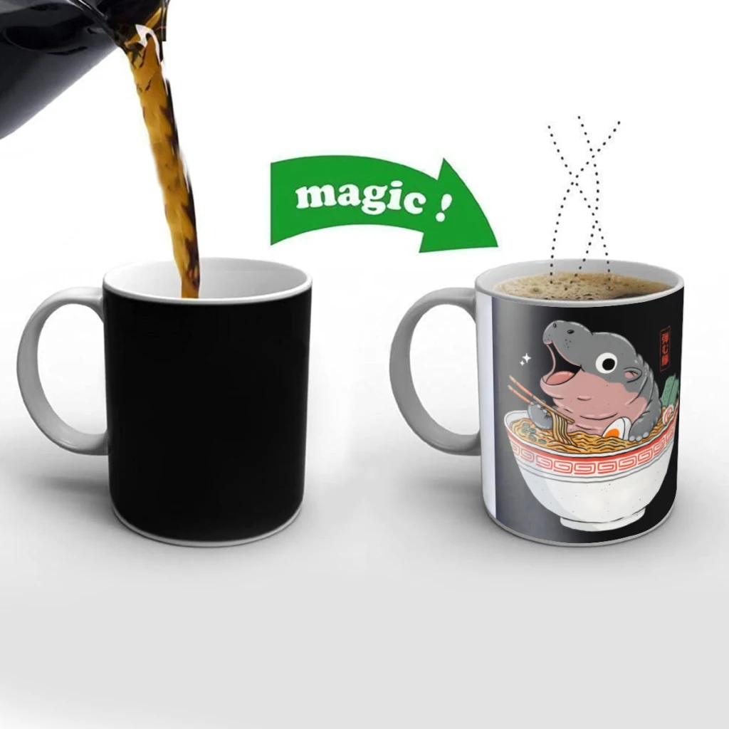 Moo Deng Ramen Creativity Change Color Chang mug Ceramic mug Hot Coffee Cup Breakfast Cup Mug Friend Gift
Moo Deng Ramen Creativity Change Color Chang mug Ceramic mug Hot Coffee Cup Breakfast Cup Mug Friend Gift