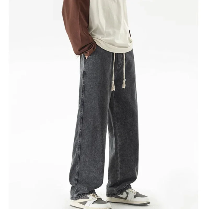Loose straight leg spring and autumn pants for men in plus size, simple and versatile casual pants for men, environmentally frie
Loose straight leg spring and autumn pants for men in plus size, simple and versatile casual pants for men, environmentally frie