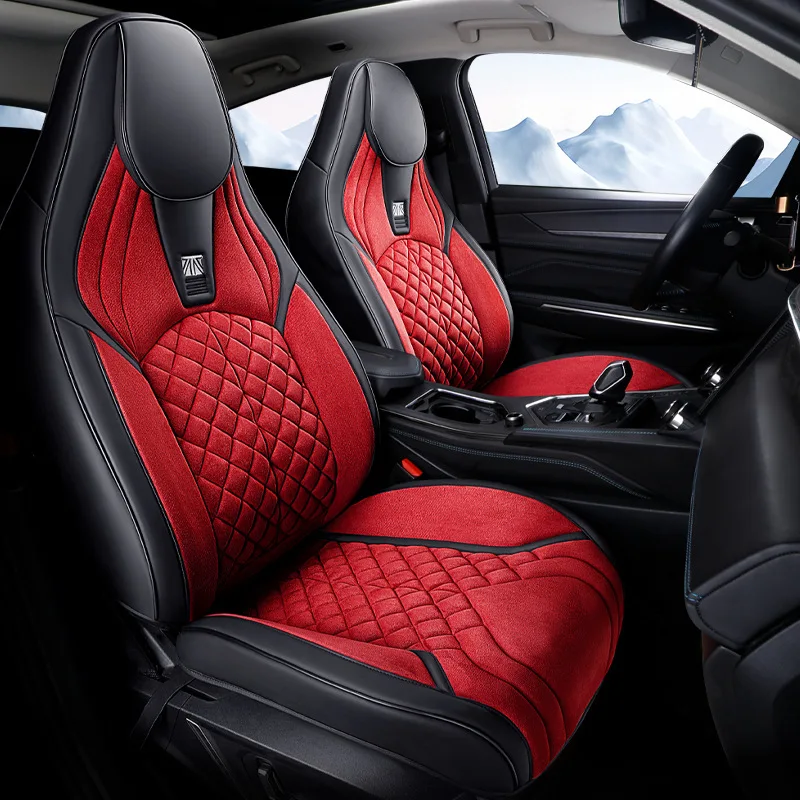 Full Cover Car Seat Covers Suede Leather All Season Ventilated Breathable Universal Fit for Sedan SUV Truck
Full Cover Car Seat Covers Suede Leather All Season Ventilated Breathable Universal Fit for Sedan SUV Truck