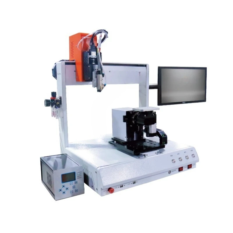 Functional glue machine five-axis four-linkage precision mobile phone
Functional glue machine five-axis four-linkage precision mobile phone